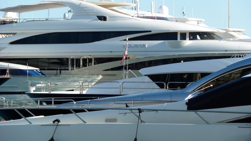 Saint-Tropez Day Trip From Aix-en-Provence Yachts in Marina
