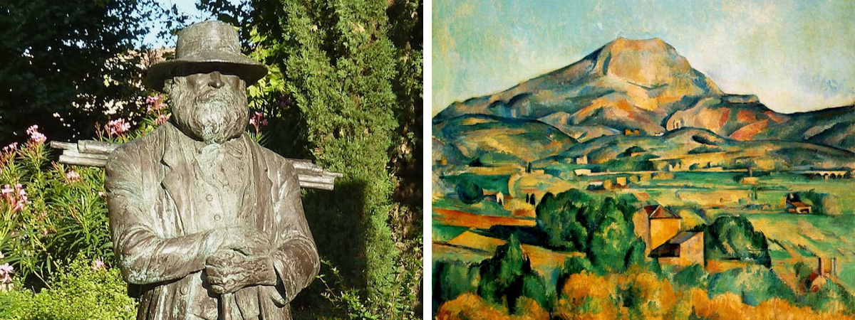 master post-impressionist painter Paul Cézanne - native son of Aix-en-Provence